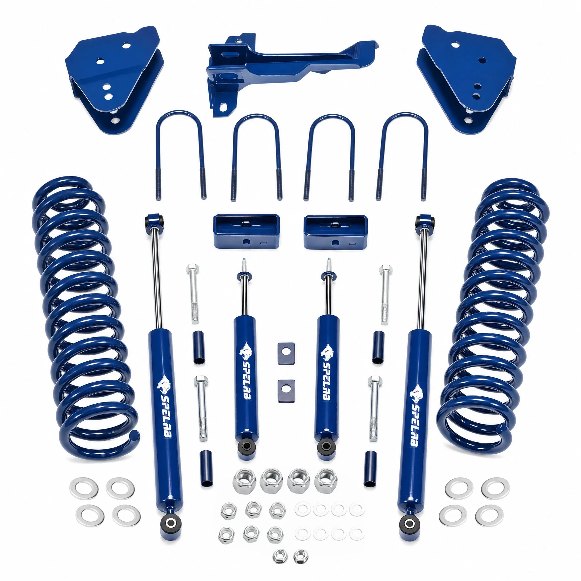 SPELAB 3-Inch Suspension Lift Kit for Ford F250 4WD Diesel