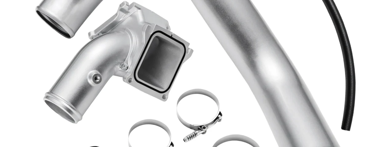 SPELAB Upgraded 3-Inch Y-Bridge & Cold Side Intercooler Pipe Kit