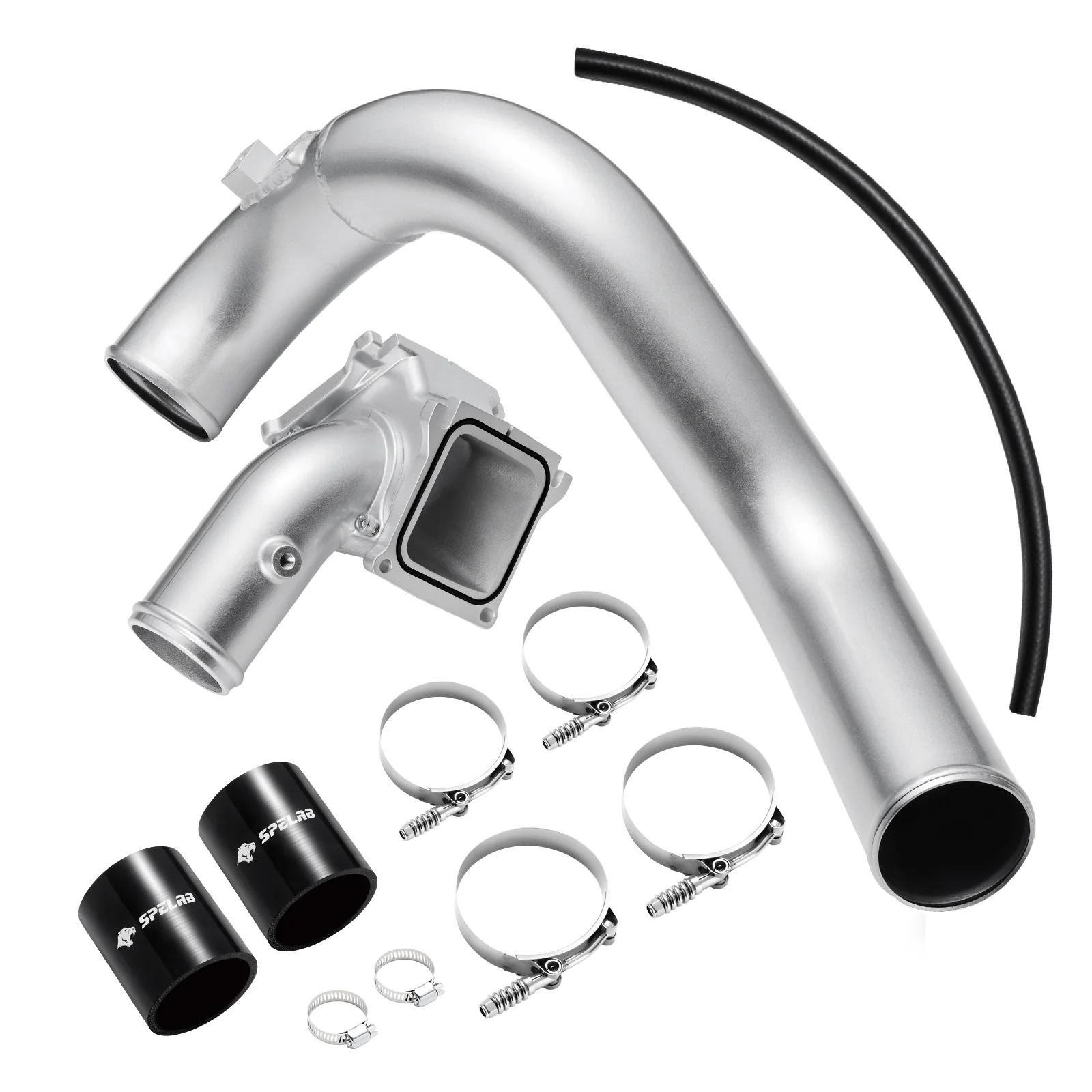 SPELAB Upgraded 3-Inch Y-Bridge & Cold Side Intercooler Pipe Kit